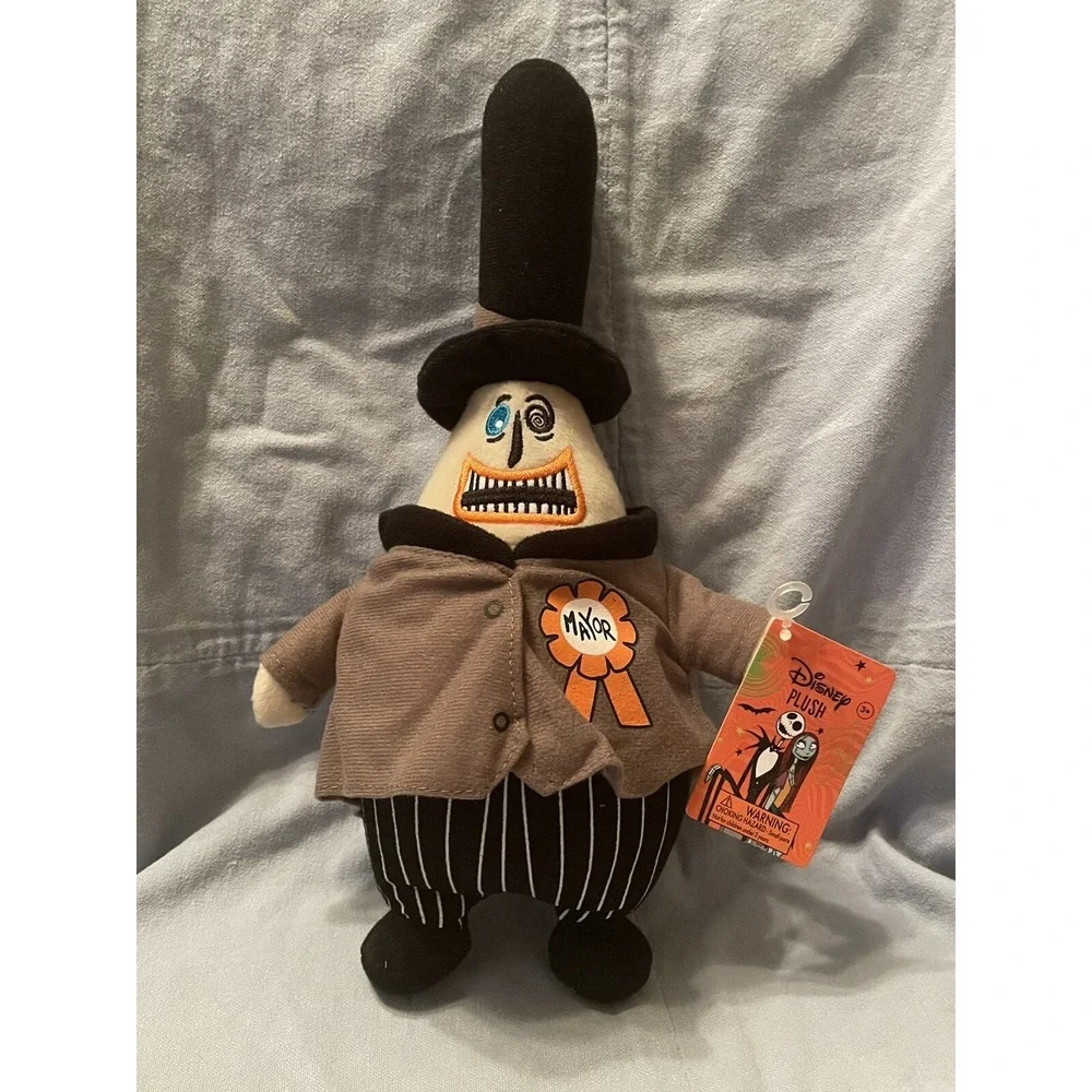 NEW Disney The Nightmare Before Christmas Plush Demon, Mayor & Oogie Bogie 10